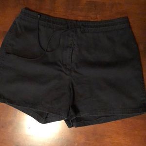 LOFT Black Shorts Size 8